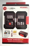 New (ib52p01u) Vessel 52-pc Impact Ball Torsion Bit Set With Hard Case. Fixed Price $45.89.