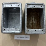 Crouse-hinds 1/2" Hub Fd-1 Gang Deep Box 23.0 Cu.in. Lot Of 2. Fixed Price $39.45.