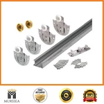 Prime-line 72 In Bi-pass Sliding Closet Door Track Hardware Kit. Fixed Price $34.99.