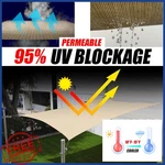 Shademart 10'x10'x14.1' Sand Right Triangle Sun Shade Sail Canopy Uv Resistant. Fixed Price $41.99.