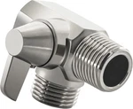2 Way Shower Arm Diverter Valve For Hand Held Showerhead, Brushed Nickel. Fixed Price $22.37.
