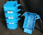 (5) B344a Carlon 3-gang Pvc Electrical Outlet Box Boxes. Fixed Price $58.04.