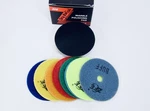 Zfe 9pcs 4" Diamond Polishing Pads Set For Granite Concrete Marble Stone. Fixed Price $34.90.