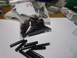 5/32" X 1" Plain Finish Steel Slotted Spring Pin Qty 75. Fixed Price $12.00.