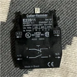 Cutler-hammer E22b11 Auxiliary Contact Block Dpdt 10a Ac 120-440v. Fixed Price $33.87.