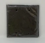 4-pack Mulberry 30283z Bronze Weatherproof Wet Location 2 Gang Blank Cover. Fixed Price $39.99.
