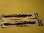 11/64" X 3-1/4" Oal 135 Split Black / Gold Hss Straight Jobber Drill Qty 2. Fixed Price $10.00.