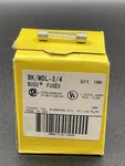 Cooper Bussman Bk/mdl-3/4 (100 Count) Miniature Slow Blow Acting 0.75a 250v. Fixed Price $37.46.