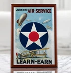Ww1 Us Propaganda Poster - Join The Air Service, Recruiting Poster, Force. Fixed Price $79.95.