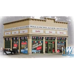 Walthers Trainline 931-805 Wallschlager Motors Assembled Building Ho Scale. Fixed Price $33.99.