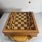 5-in-1 Chess/checkers/backgammon/dominoes/poker&dice/cribbage Board Game Set Bks. Fixed Price $22.00.