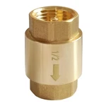 Uenede Solid Brass 1/2 Inch In-line Spring Check Valve 1/2" Npt 1/2"npt-1pcs. Fixed Price $14.03.