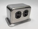 Vintage H.h. Robertson Ge Commercial Industrial Floor Oulet Stainless Steel. Fixed Price $54.97.