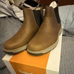 Timberland Brown Leather Chelsea Boots Pull On Men S Us 7.5 Casual Workwear. Fixed Price $80.00.