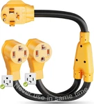 Mecmo 4 Prong Nema 14-30 Splitter Cord 2.2ft For 30 Amp New Dryer & Ev Level 2 C. Fixed Price $65.95.