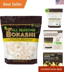 All Seasons Bokashi Compost Starter - 1 Gallon Dry Bran For Odor-free Composting. Fixed Price $41.59.