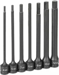 Grey Pneumatic 1267mh 3/8" Drive 7 Pce 6" Length Metric Hex Driver Set. Fixed Price $130.79.