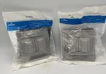 Leviton 000-04986-gy 2 Gray Horizontal 1-gang Duplex All Weather Wallplate New. Fixed Price $28.75.