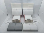 Lot Of 4 Legrand Pass & Seymour White Grey Weatherproof Outlet Cover 3780-sc. Fixed Price $16.19.