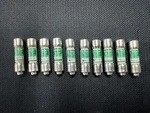 (lot Of 10) Fnq-r-1-1/2 Cooper Bussman Fuses Time Delay Fuse Cc-tron Class Cc. Fixed Price $99.00.