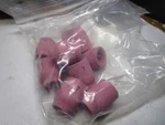 53n61 - #7 Alumina Small Gas Lens Cup For 9, 20 Series Torches Qty 10. Fixed Price $15.00.