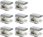 Alise Glass Shelf Brackets,adjustable Clamp Brackets For Shelves,wall Mount Clam. Fixed Price $17.57.