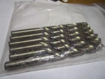 W X 5-1/8" Oal 135 Split Straw Oxide Cobalt Jobber Drill Qty 6. Fixed Price $100.00.