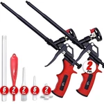 Luft Professional Expanding Foam Spray Gun (2 Insulation Guns + 9 2 Pack, Red. Fixed Price $61.55.
