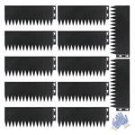 Metal Lanscape Edging 20 L * 8 H Strips Black Steel For Lan. Fixed Price $64.61.