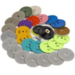 17 Pcs 4 Inch Diamond Polishing Pads Kit Wet/dry With 5/8"-11 Backer Pad Gran.... Fixed Price $55.79.
