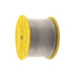 Kingchain 505552 3/16"x1/4"x250ft Pvc Coated Galvanized Steel 7x19 Cable. Fixed Price $116.54.