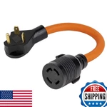 Plugrand 1.5ft Nema Tt-30p To L14-30r Adapter 30-amp Rv Generator. Fixed Price $34.42.