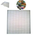 Grill 2.6ft*2.6ft Car Wash Grille Gutter Cover Sliver Farm Floor. Fixed Price $133.48.