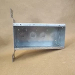 Raco 687 2-1/2" 4 Gang Metal Electrical Box 63.5 Cu.in.. Fixed Price $8.15.