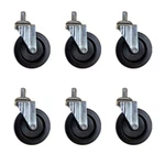 Shopsol 1010865 3 Push-in Type Casters For Shopsol; Set Of 6; Replacement. Fixed Price $36.04.