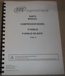 Ingersoll Rand P185wjd Re-rate Compressor Parts Manual Book. Fixed Price $34.99.