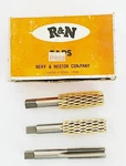 New Lot Of 3 R&n 9/16-18 Nf 4-flute Hsgh3 Taper Plug Tap Hss Usa Reiff Nestor. Fixed Price $31.95.