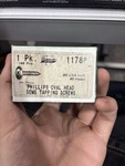 Auveco #8 In Phillips Oval Head Sems Tapping Screws (100 Pieces). Fixed Price $3.99.