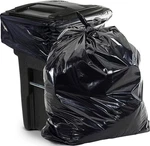 Aluf Plastics Gallon Size 55-60 Typically 38" X 58" 1.6 Mil Black Heavy Duty G. Fixed Price $61.45.