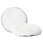 Wool Polishing Pad 6 Inches Soft Sheepskin Buffing Pads With Hook And Loop Ba.... Fixed Price $21.52.
