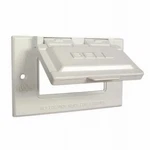 1-gang Weatherproof Flip Cover, Horizontal, Gfci, White - 5101-1. Fixed Price $15.17.