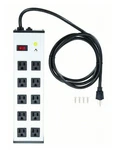 Zoro Select 52ny34 Outlet Strip, 10 5-15r, 5-15p, 6', Gray (formerly Power. Fixed Price $50.00.
