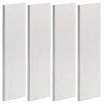 4pcs Aluminum Flat Bar - 1/4"(6mm) X 2" Square Stock 12" Long 60.... Fixed Price $39.48.