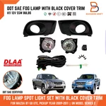 Dot Fog Lamp Spot Light For Mazda Bt-50 Pickup Un Facelift 09-11 Black Cover. Fixed Price $100.05.