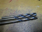 1/4" Hi-molybdenum Steel 135 Split Point Black And Gold Jobber Drill Qty 3. Fixed Price $12.00.