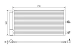 Valeo 822644 Condenser, Air Conditioning For Polestar, Volvo, Volvo Asia. Fixed Price $161.22.