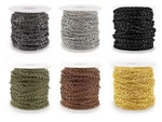 Bulk Cable Chain - Silver Bronze Copper 2x3mm 3x4mm 4x6mm 100 500 Feet. Fixed Price $109.99.