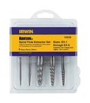 Irwin 53535 Hanson 19/64 In S Carbon Steel Spiral Screw Extractor Set 7 In. 5 Pc. Fixed Price $27.32.