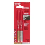 Milwaukee 48-22-3123 2pk Inkzall Silver And Gold / Fine Point Markers. Fixed Price $11.99.