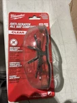 Milwaukee 48-73-2010 Clear Safety Glasses Anti-scratch Lenses. Fixed Price $8.99.